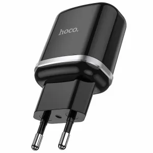 HOCO USB A QC3.0 3A 18W N3 crni zidni punjač