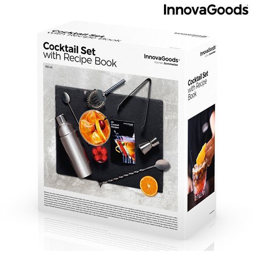 Set za Pripremu Koktela s Receptima InnovaGoods (6 dijelova) slika 3