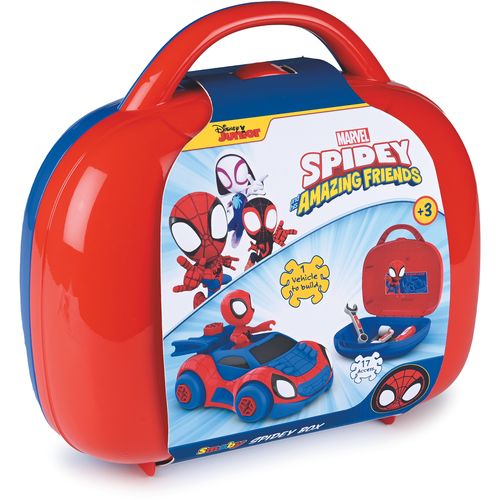 SMOBY Spidey set automobil u kovčegu 360905 slika 1