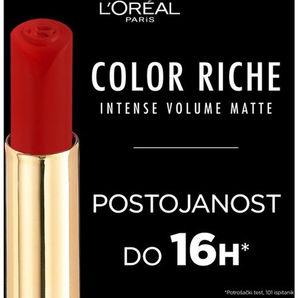 L'Oréal Paris Color Riche Intense Volume Matte 336 Rouge Avant-Garde (1,8 g) slika 5
