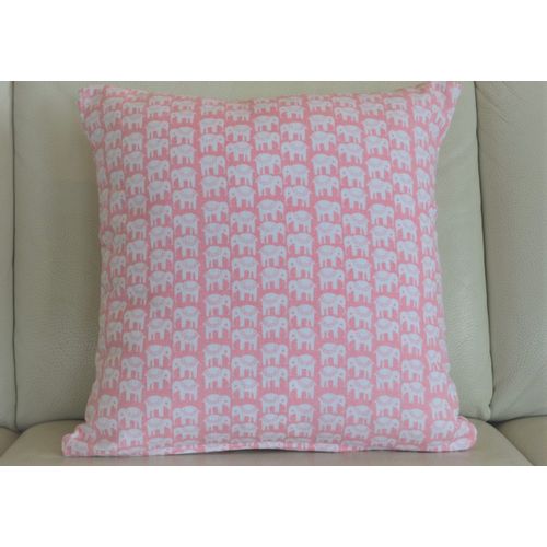 Jastučnica Slončići pink 40x40 2025-1 slika 1