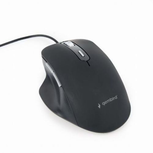 Gembird Optical LED mouse, USB, black slika 1