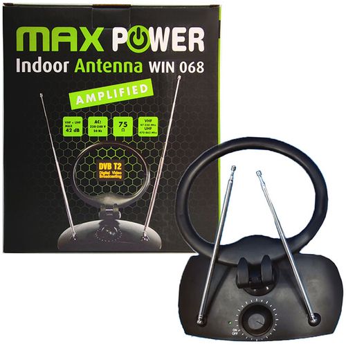 MAXPOWER ANTENA S POJAČALOM W068 UHF+VHF 42db slika 1