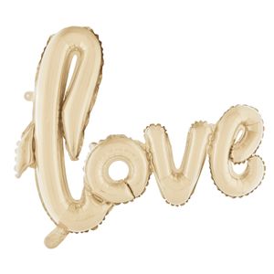 FG-K68LRZ Folijski balon Love Gold 68cm