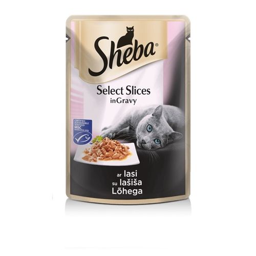 SHEBA Select Slices, losos u umaku, 85 g slika 1