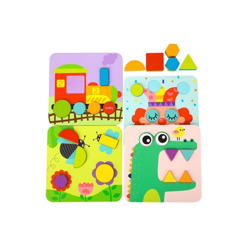 Tooky Toy 4U1 Puzzle slika 2