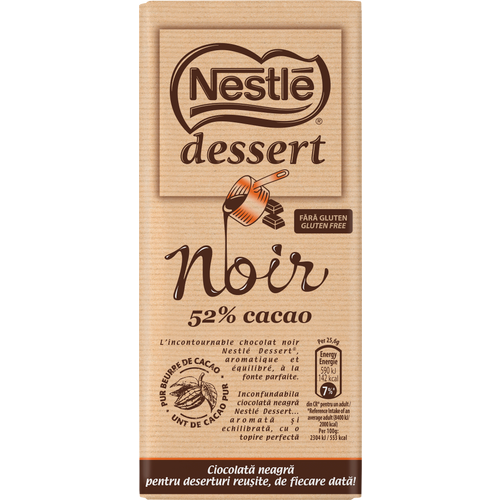 Nestlé dessert Noir čokolada 205g slika 1