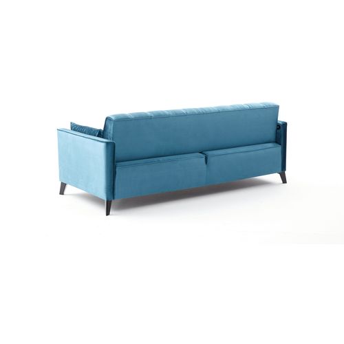 Atelier Del Sofa Trosjed na razvlačenje, Tirkiz, Ova 3-Seat - Turquoise slika 9