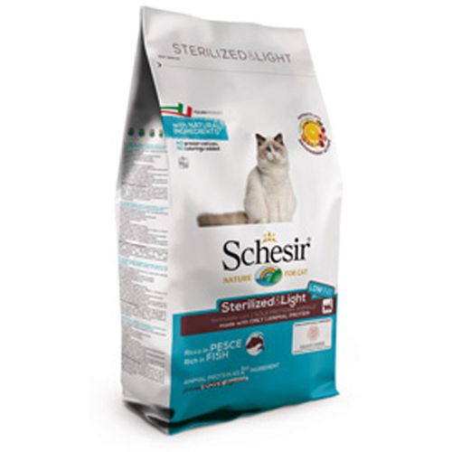 Schesir Dry Cat Sterilized and Light Riba 10 kg slika 1