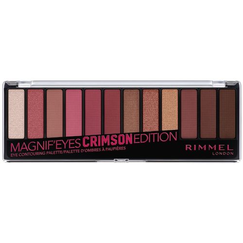 Rimmel Magnif'Eyes Crimson paleta sjenila za oči 001 slika 1