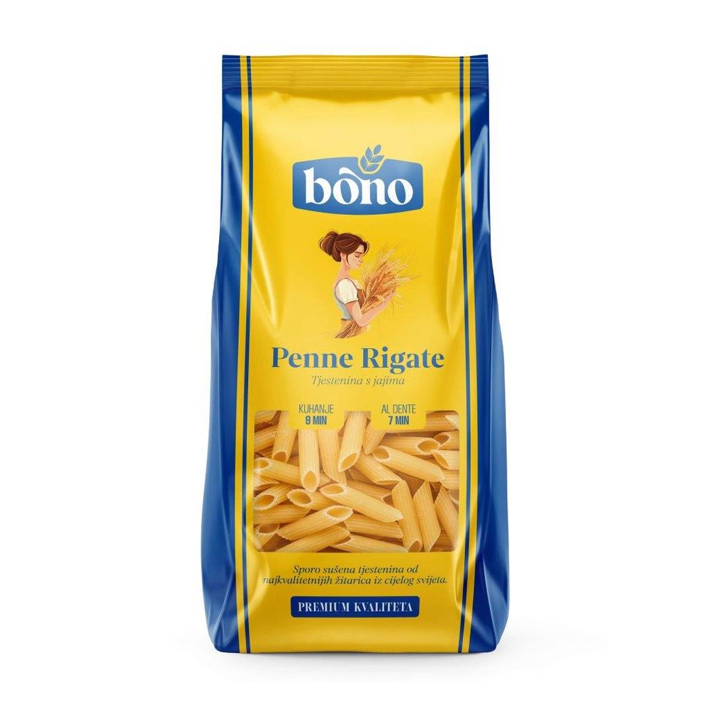 Bono Tjestenina Penne Rigate 400g slika 1