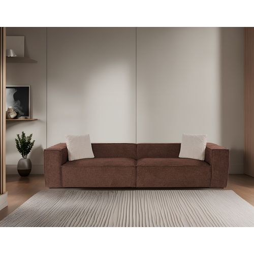 Lora L2-2R Brown 4-Seat Sofa slika 3