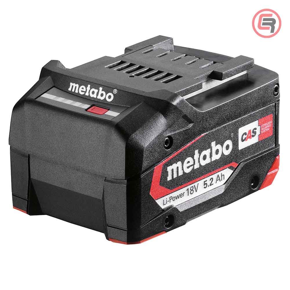 Metabo Baterija 18 V / 5.2 Ah Li-Ion / Li-Power – 625028000 slika 1