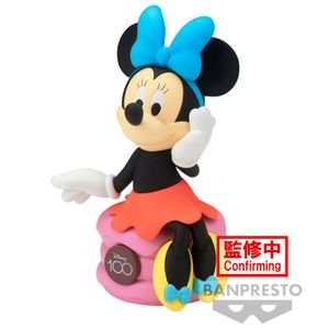 Disney Characters 100th Anniversary Sofubi Minnie Mouse figure 11cm