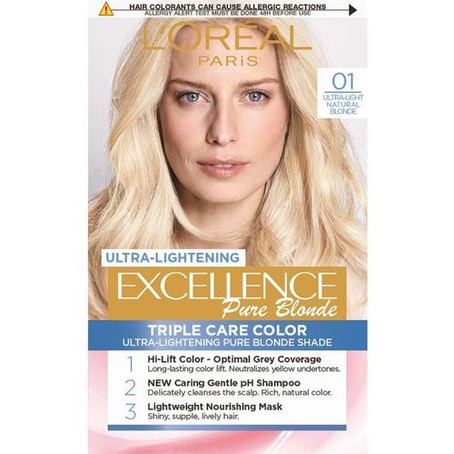 L'Oreal Excellence Farba Za Kosu 01 Izrazito Svijetlo Plava slika 1