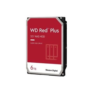 WD 6TB 3.5" SATA III 256MB IntelliPower WD60EFPX Red Plus hard disk