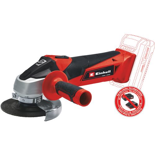 Einhell Akumulatorska ugaona brusilica TC-AG 18/115 Li - Solo slika 7