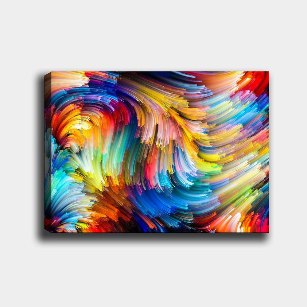 Šareno platno za umjetnički pečat u vašem domu, 70x100 cm - izložbeni artikl (oštećenja ambalaža) slika 2