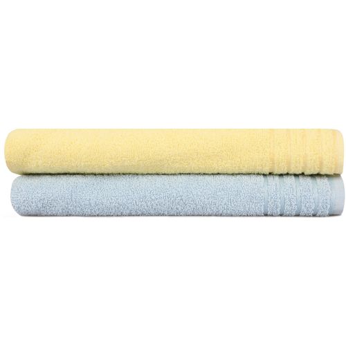 Colourful Cotton Set ručnika za kupanje (2 komada) 410 - Light Yellow, Blue slika 2