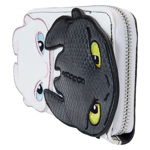 Loungefly How to Train Your Dragon Light &#38; Night Fury wallet slika 2