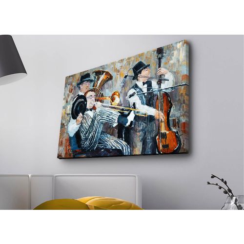 4570MDACT-019 Multicolor Decorative Led Lighted Canvas Painting slika 2