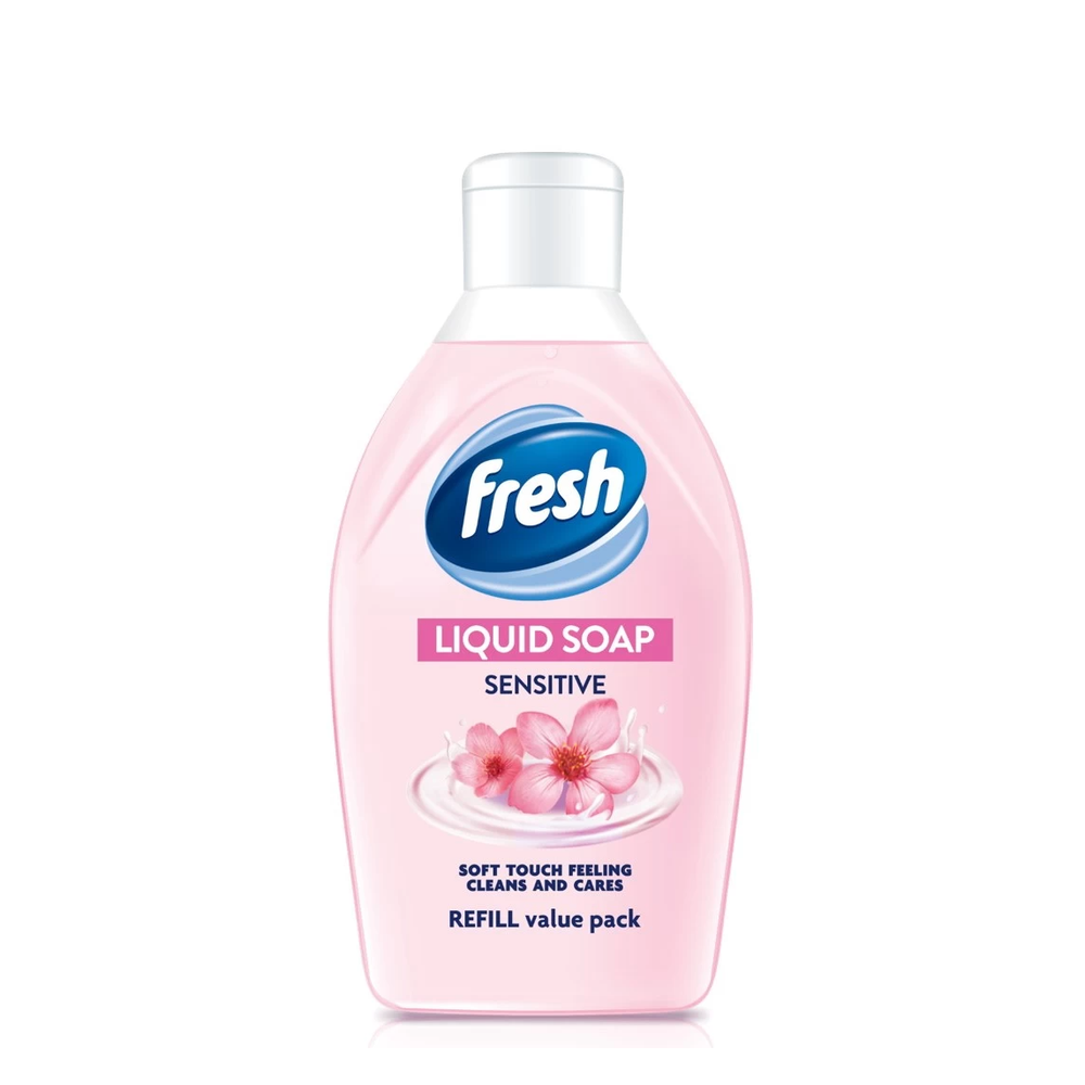 Fresh tečni sapun za ruke Sensitive 1l slika 1