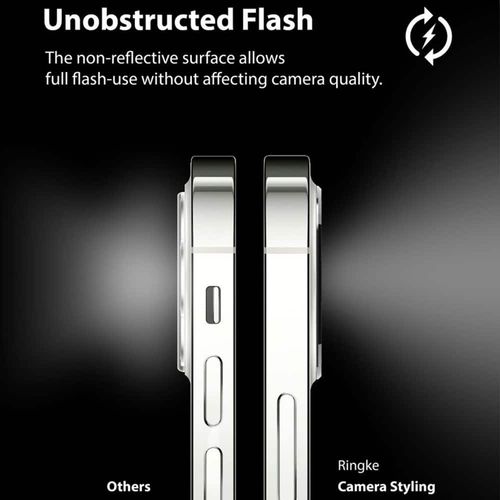 Ringke – Camera Styling za iPhone 12 Pro Max – srebrna boja slika 6