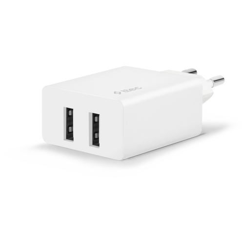 Ttec Punjač - Uni 2xUSB - White - Without cable, 3.1A slika 2