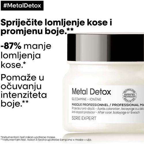 L'Oreal Paris Professionnel Metal detox Profesionalna zaštitna maska protiv naslaga, 250 ml slika 12