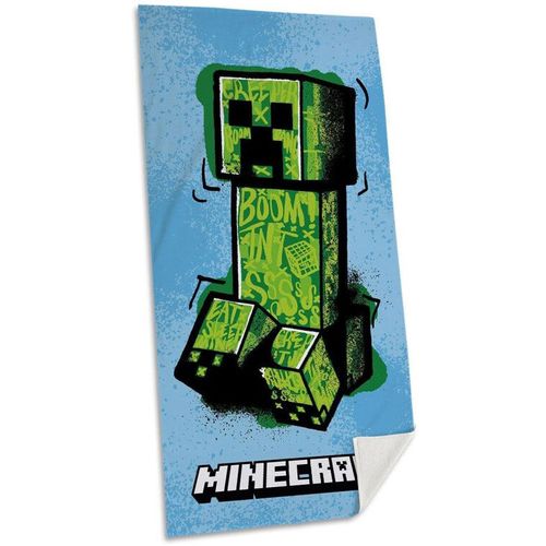 Minecraft cotton beach towel slika 1