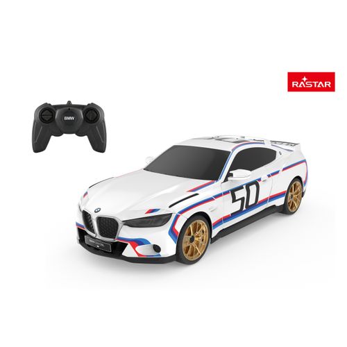 Licencirani auto na daljinsko upravljanje 1:24 BMW 3.0 CSL RASTAR - bijeli slika 1