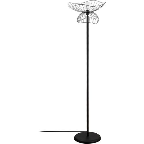 Opviq Podna lampa FARAC, crna, metal, 50 x 50 cm, vsina 148 cm, dimenzija sjenila 50 x 14 cm, duljina kabla 350 cm, E27 40 W, Farac - 4100 slika 4