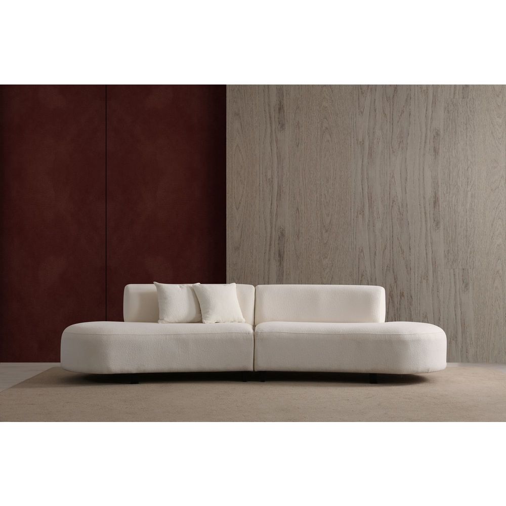 Ugaona Sofa Pars (1L + 1R) - boja: krem v2 slika 2