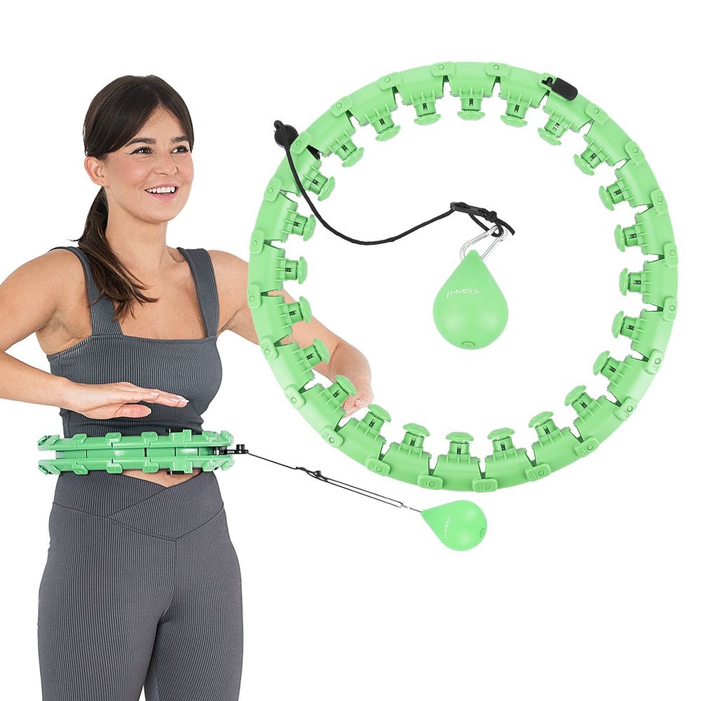 Hhw01 zeleni hula hoop s utegom hms slika 2