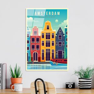 UV-1028 - Dekorativna Slika na Kaljenom Staklu, Višebojna, 30 x 45 cm