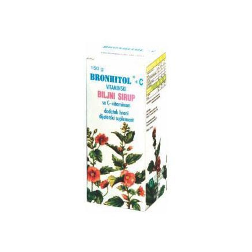 BRONHITOL+C SIRUP 150ML slika 1