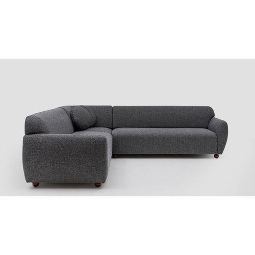 Atelier Del Sofa Kutna garnitura EDDY, tamno siva, Eddy Corner 2 (3L-C-3R) - Dark Grey slika 14