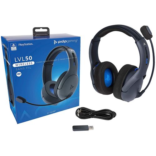 PDP PS4 WIRELESS HEADSET LVL50 GREY slika 3