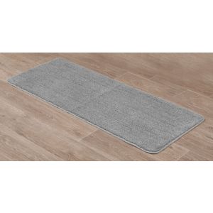 TENDANCE KUPAONSKI TEPIH 50X120 CM MIKROFIBRA I LATEX, SVJETLO SIVA