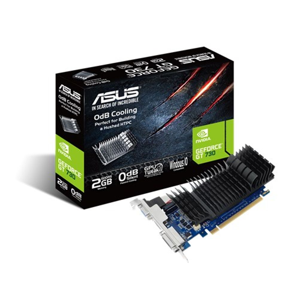 ASUS VGA GT730-SL-2GD5-BRKNVIDIA GeForce GT 7302GB GDDR5 64bit;VGA,DVI,HDMI slika 1
