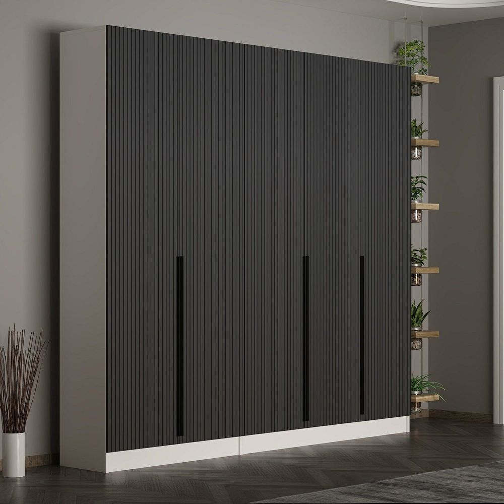 Hall stand Noah - 8267, boja / nijanse antracit slika 1