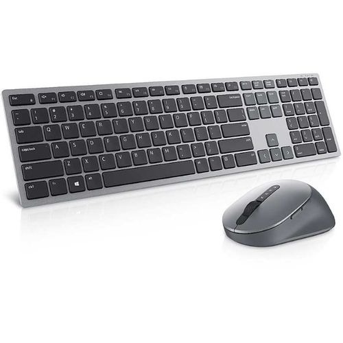 Dell KM7321W Premier Multi-Device Wireless US tastatura + miš siva slika 2