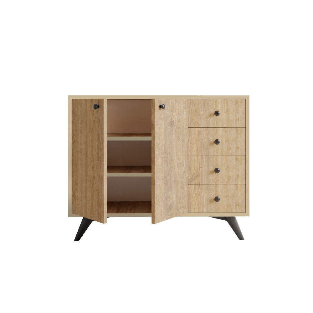 Waga - Oak Oak Višenamjenski Ormar slika 4