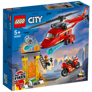 Lego Vatrogasni spasilački helikopter, LEGO City
