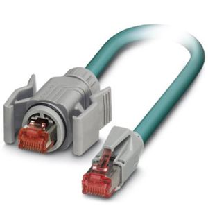 Phoenix Contact 1407932 RJ45 mrežni kabel, Patch kabel cat 6a S/FTP 5.00 m plava boja  1 St.