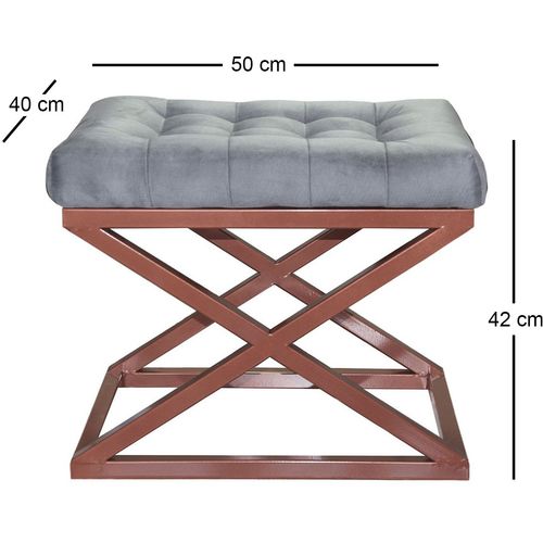 Capraz - Copper, Grey Copper
Grey Pouffe slika 2