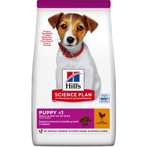Hill's™ Science Plan Pas Puppy Small&Mini s Piletinom, 1,5 kg slika 3