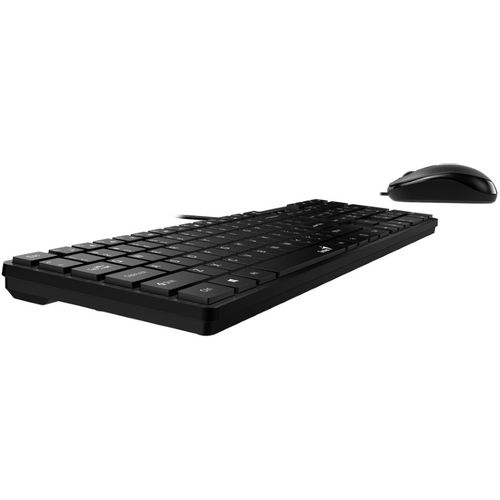 GENIUS SlimStar C126 USB YU crna tastatura+ USB crni miš slika 2