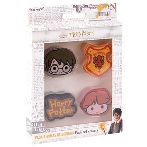 Harry Potter pakovanje sa 4 gumice