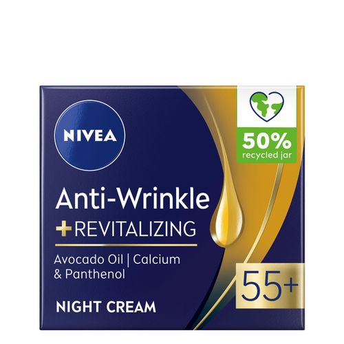 NIVEA Anti-Wrinkle 55+ noćna krema protiv bora 50ml slika 1